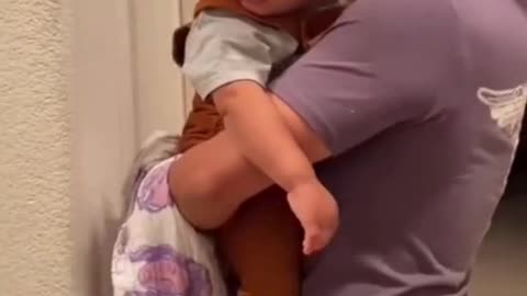 😂 Pretending to Hit Baby’s Head for Their Reaction! 🍼👶 #PrankFail