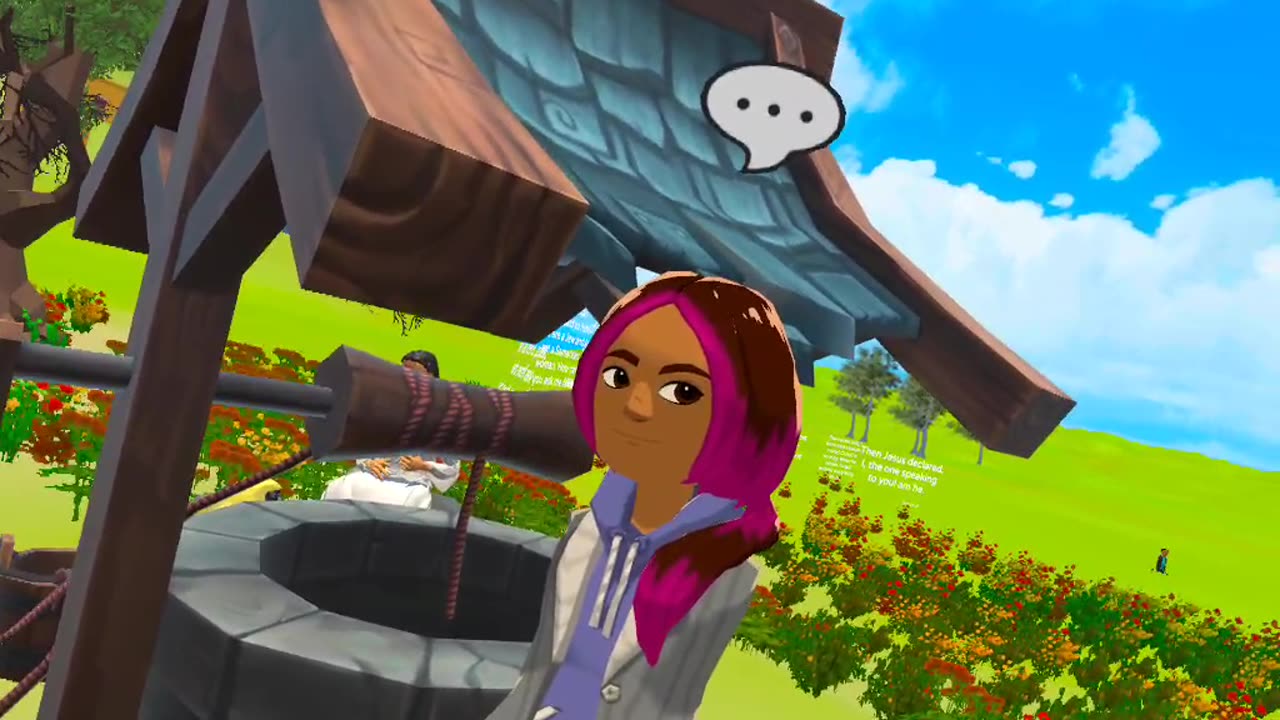 The woman at the world