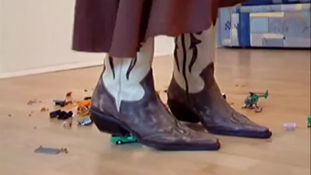 More Toys Crushed Under Cowgirl Boots