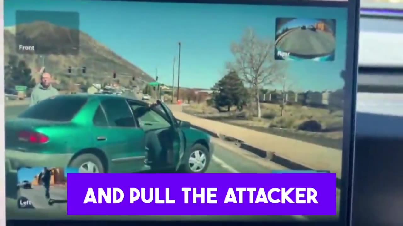 61-year old woman attacked while driving her Tesla. She's now signed up for a gun safety course.