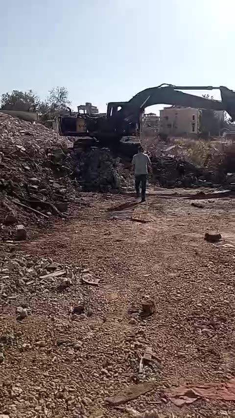 “Early this morning, Israeli occupation forces burned two bulldozers that were clearing the debris of destroyed buildings after infiltrating into the village of Meiss El-Jabal in southern Lebanon.“