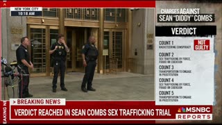 JUST IN - Diddy found guilty on 2 of 5 charges in sex trafficking trial.