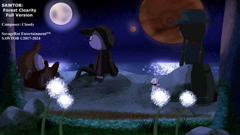 SAWTOB OST ll Forest Clearity ll Night [Full Version/Animated]