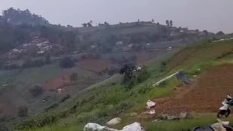 Motorbike Ride Through Scenic Mountain Roads