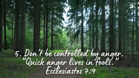 Top 6 Bible Verses on Anger Control