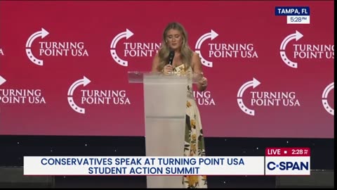 Riley Gaines Speaks at TPUSA Student Action Summit