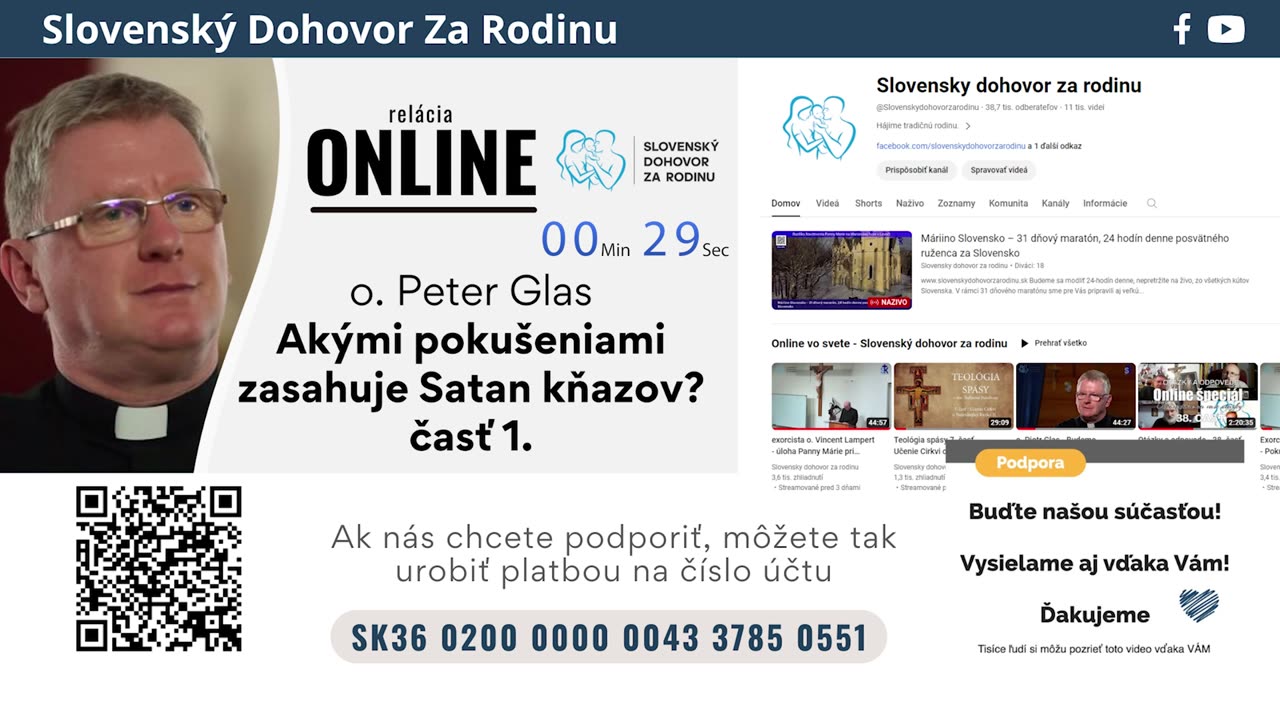 Peter Glas - Akými pokušeniami zasahuje Satan kňazov - časť 1.