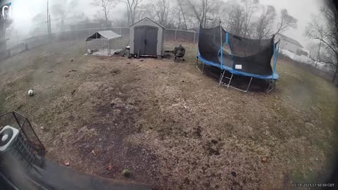 WOW!!! Saving the dog SECONDS before tornado hit!!!!