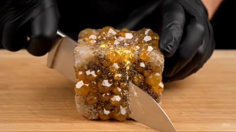 Satisfying ASMR Cutting Minecraft Blocks