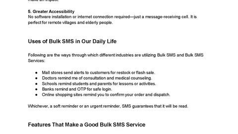 Reach More Customers with Bulk SMS and Top Bulk SMS Services