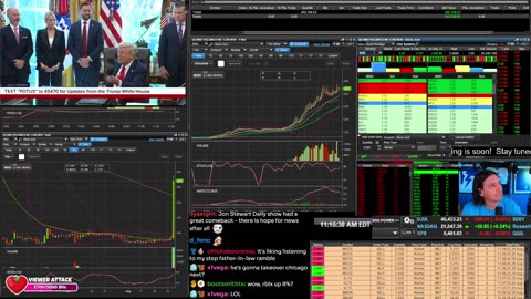 LIVE Day Trading the Stock Market