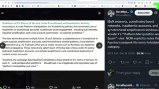 Fuentes Twitter X account