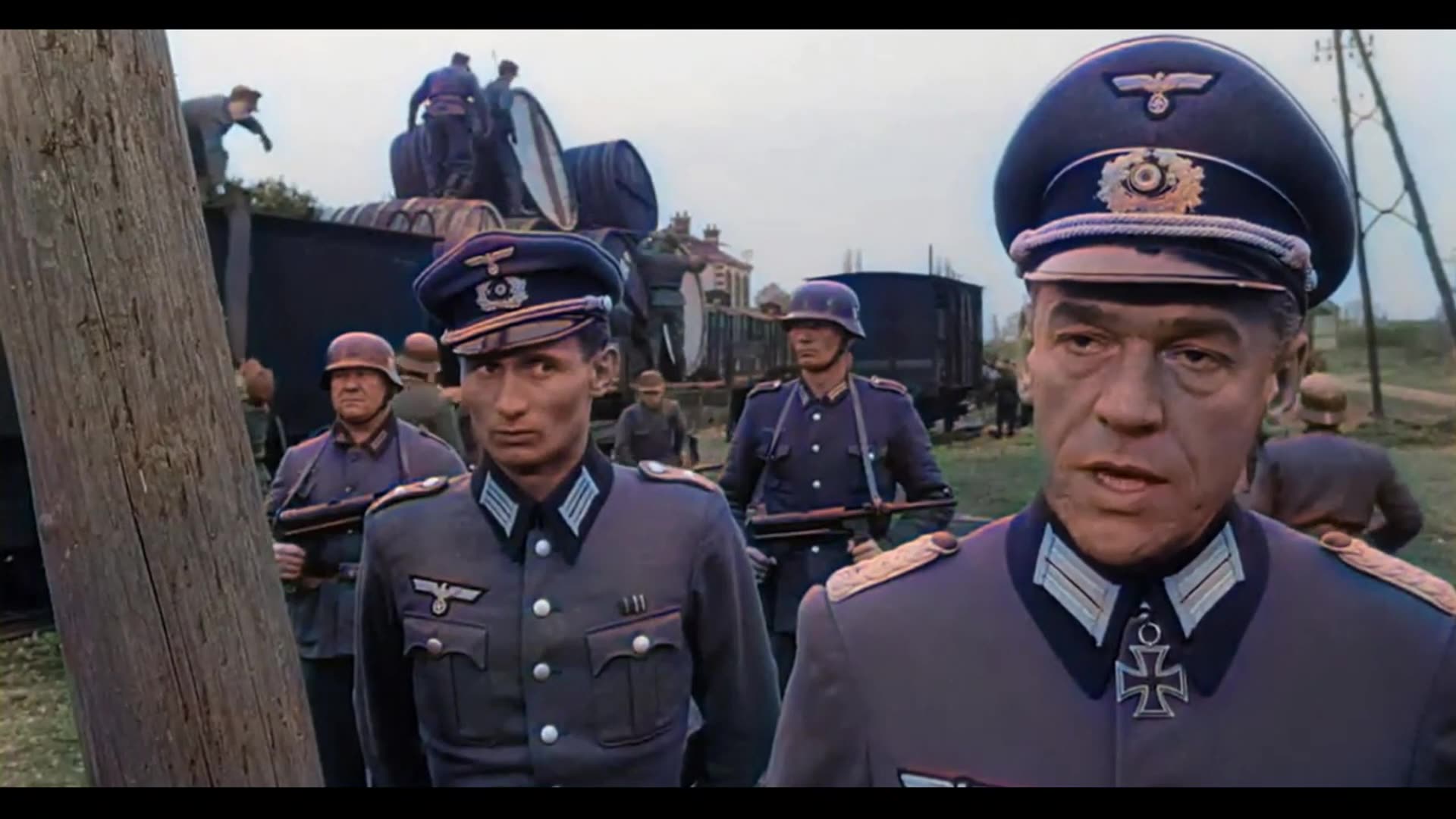 The Train (1964) Crash Scenes with Thomas & Friends Music