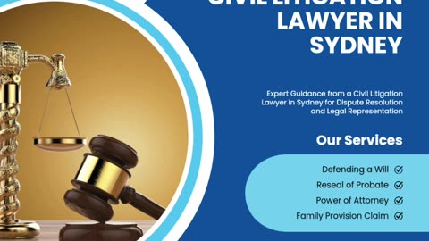 Expert Guidance from a Civil Litigation Lawyer in Sydney for Dispute Resolution