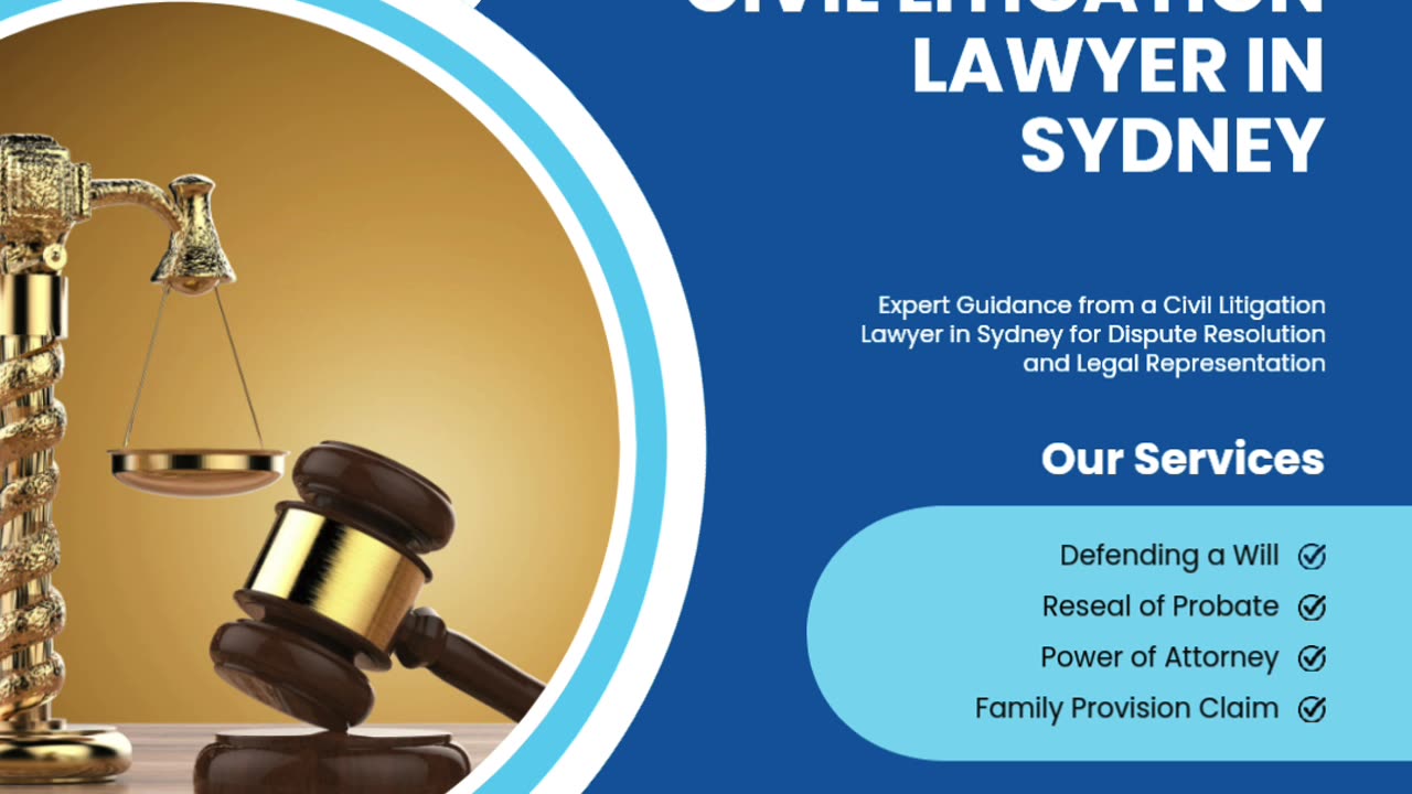 Expert Guidance from a Civil Litigation Lawyer in Sydney for Dispute Resolution