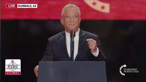 WATCH: Secretary of Health RFK Jr. Speaks at Turning Point USA's Charlie Kirk Memorial - 9/21/25