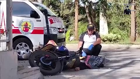 Pareja es atacada a tiros tras comprar víveres en San José Pinula