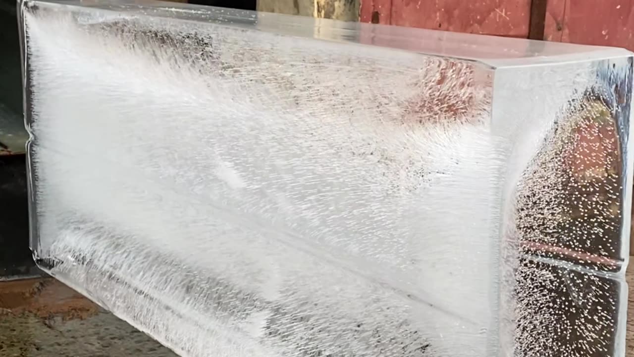 Water to Giant Ice Blocks in -30°C! ❄️