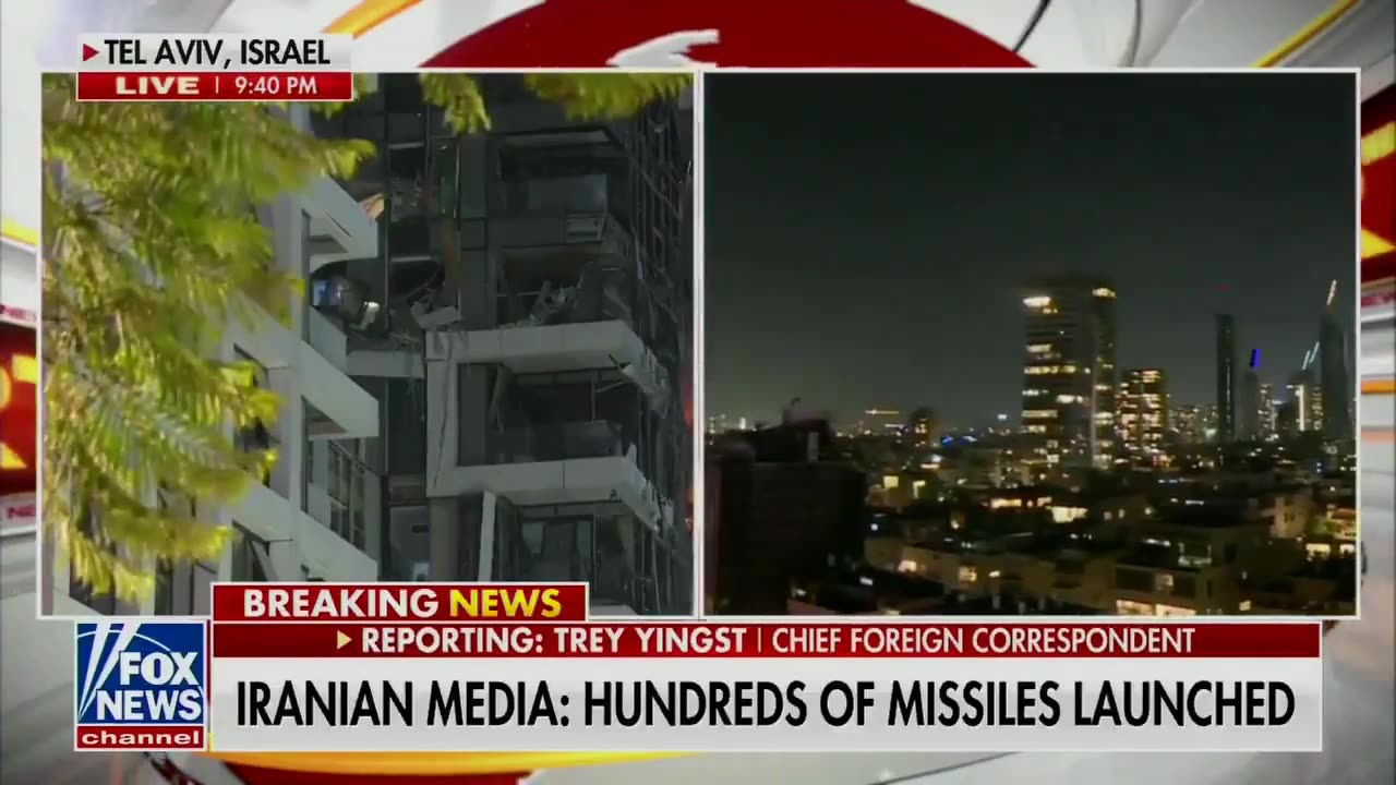 Israel, Iran At War With Exchange Of Waves Airstrikes, Drone and Missile Attacks