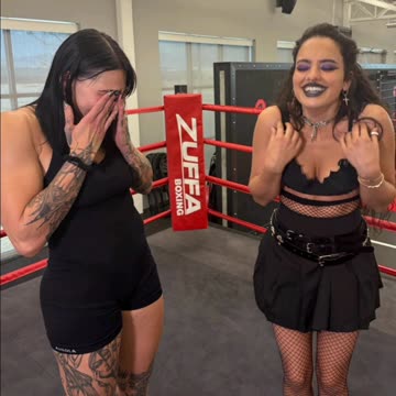 Nina Drama working on a new video with a mystery guest
