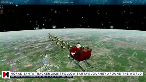 🇺🇸 President Donald Trump and First Lady Melania Join NORAD Santa Calls on Christmas Eve [2025]
