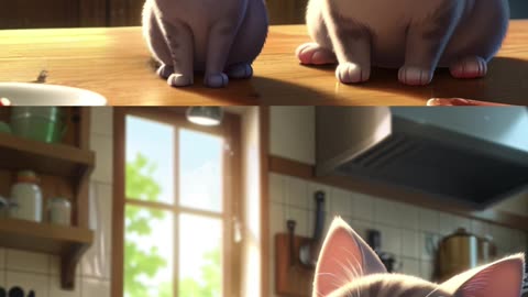 Find the Difference – Cute Cats in a Cozy Room!