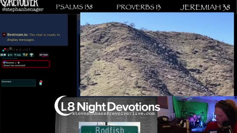 L8NIGHTDEVOTIONS REVOLVER -PSALM 138- PROVERBS 13- JEREMIAH 38- READING WORSHIP PRAYERS