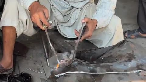 Silver Melting Recycling process