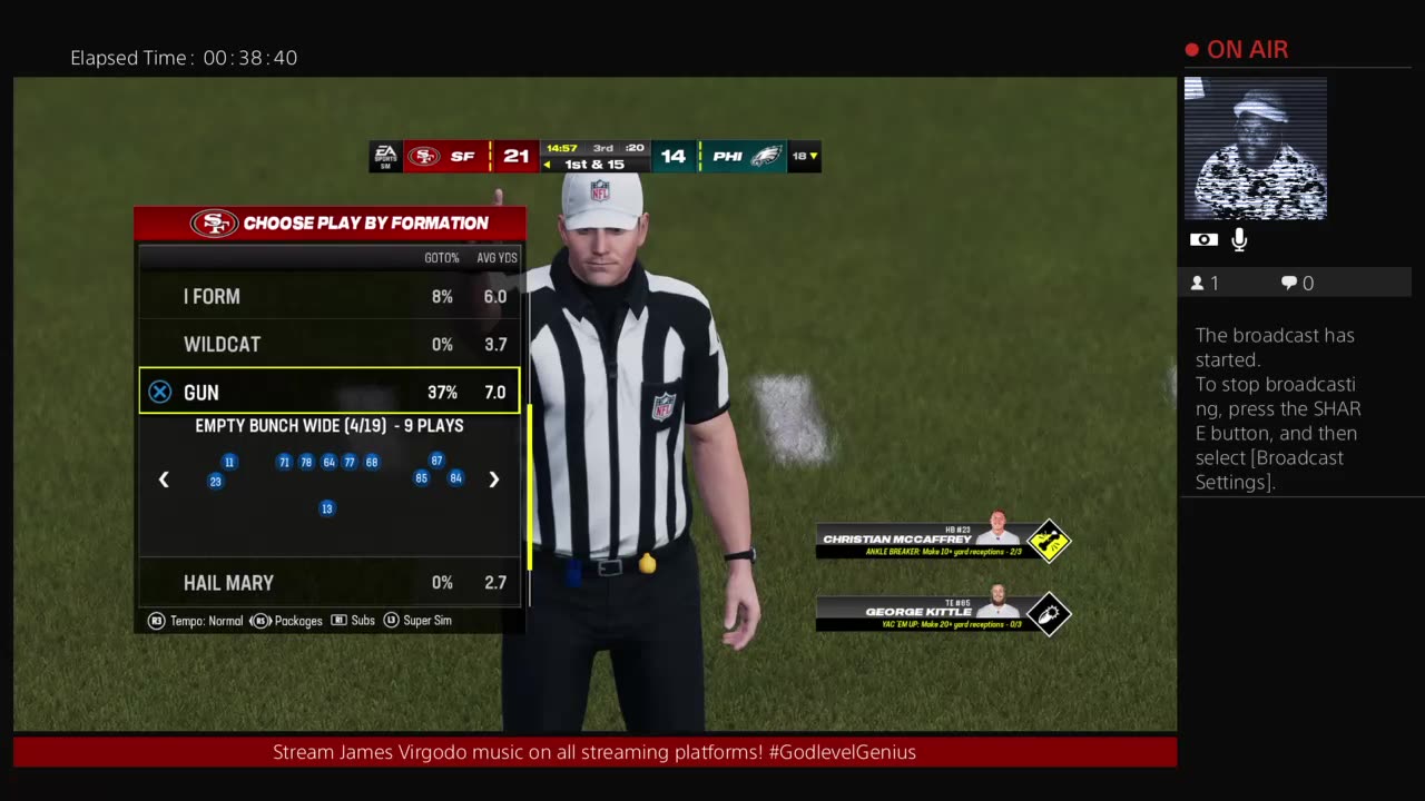 Fred Warner MVP Performance Ends Eagles Season (SIM)