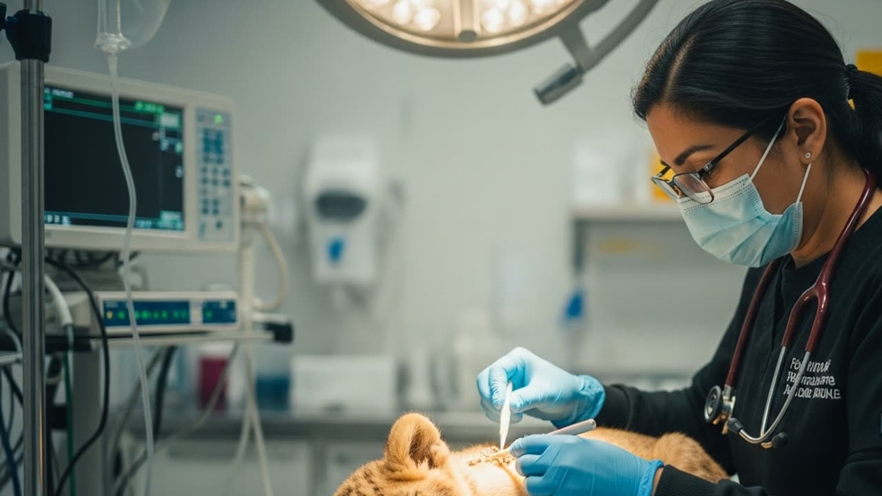 Lion Cubs Incredible Rescue and Journey to Leadership