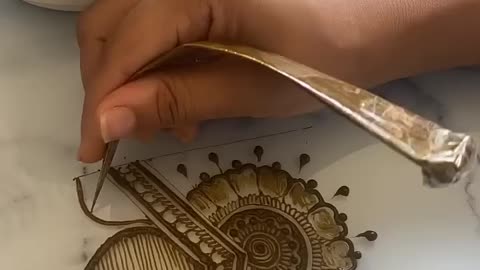 Henna Design Challenge Day-15 | Body Tattoo