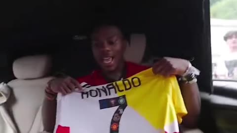 A fan just gifted speed this jersey #IshowSpeedRumble