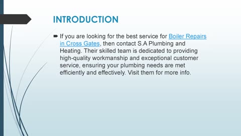 Best Boiler Repairs in Cross Gates