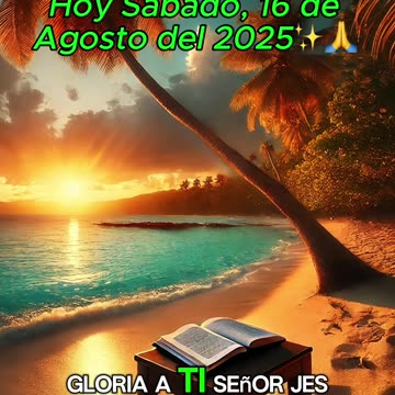🙏✨Evangelio de Hoy Sábado, 16 de Agosto del 2025✨🙏