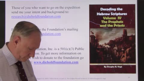 11-3 - Series 11, Part3, The Judges Period When God Was King - Audio Enhanced