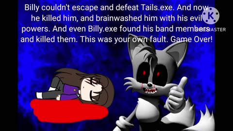 Tails.exe (Round 2) (English PC Bootleg) Continue & Game Over as Billy Corgan
