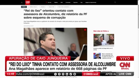 “Rei do lixo” orientou contato com assessora de Alcolumbre, diz relatório da PF.