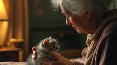 Cat rescues her owner as she was rescued