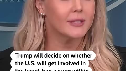Trump to decide on action in Israel-Iran war within two weeks
