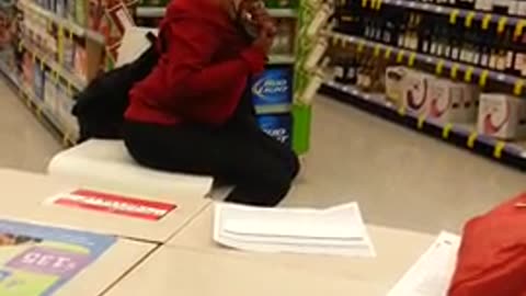Skank Yelling and Causing A Scene At Walgreens