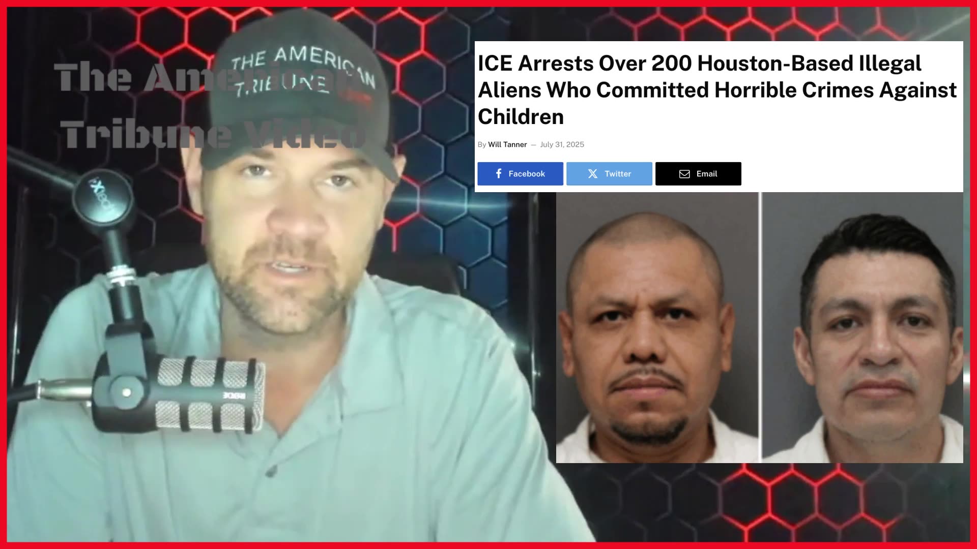 ICE Arrests Over 200 Houston-Based Illegal Aliens Who Committed Horrible Crimes against Children