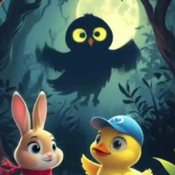 Rabbit & Duck’s Brave Jungle Adventure | Moral Story for Kids