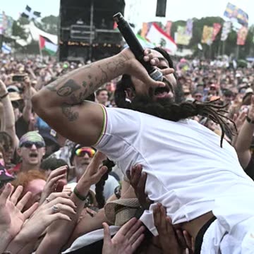 Bob Vylan, Kneecap Under Scrutiny for Alleged Hate Speech at Glastonbury Festival - WorldEye