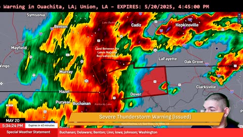 ⚠️ Storm Outbreak LIVE – Extreme Danger Ahead! 🌪️🔥