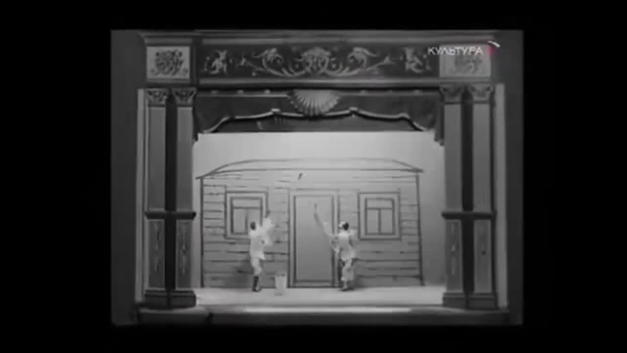 'Пьеро-художники' - Александр Ширяев (1907) - 'Pierrots-artists' - Alexander Shiryaev