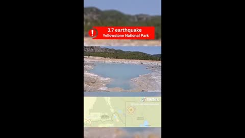 Yellowstone earthquake ..