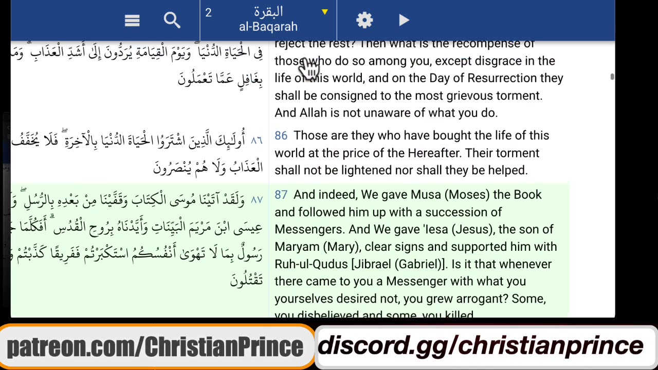 Christian prince All this garbage ends with la
