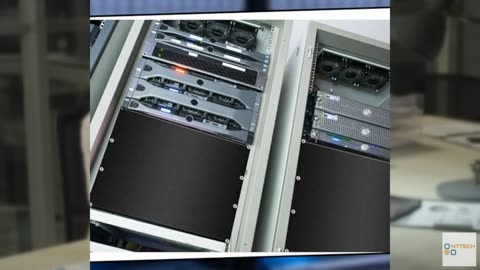 Leinuosen Blank Rack Mount Panel Spacer Metal Blank Panel Black Server Rack Acce