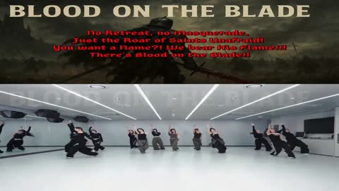 The Veil & Flame ~ Blood On The Blade { Lyrics } Remix 1 { Dance Ver. } Christcore PC FX