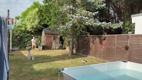 😂🏊‍♀️ The Funniest Way to Jump Over a Swimming Pool! | FunFM